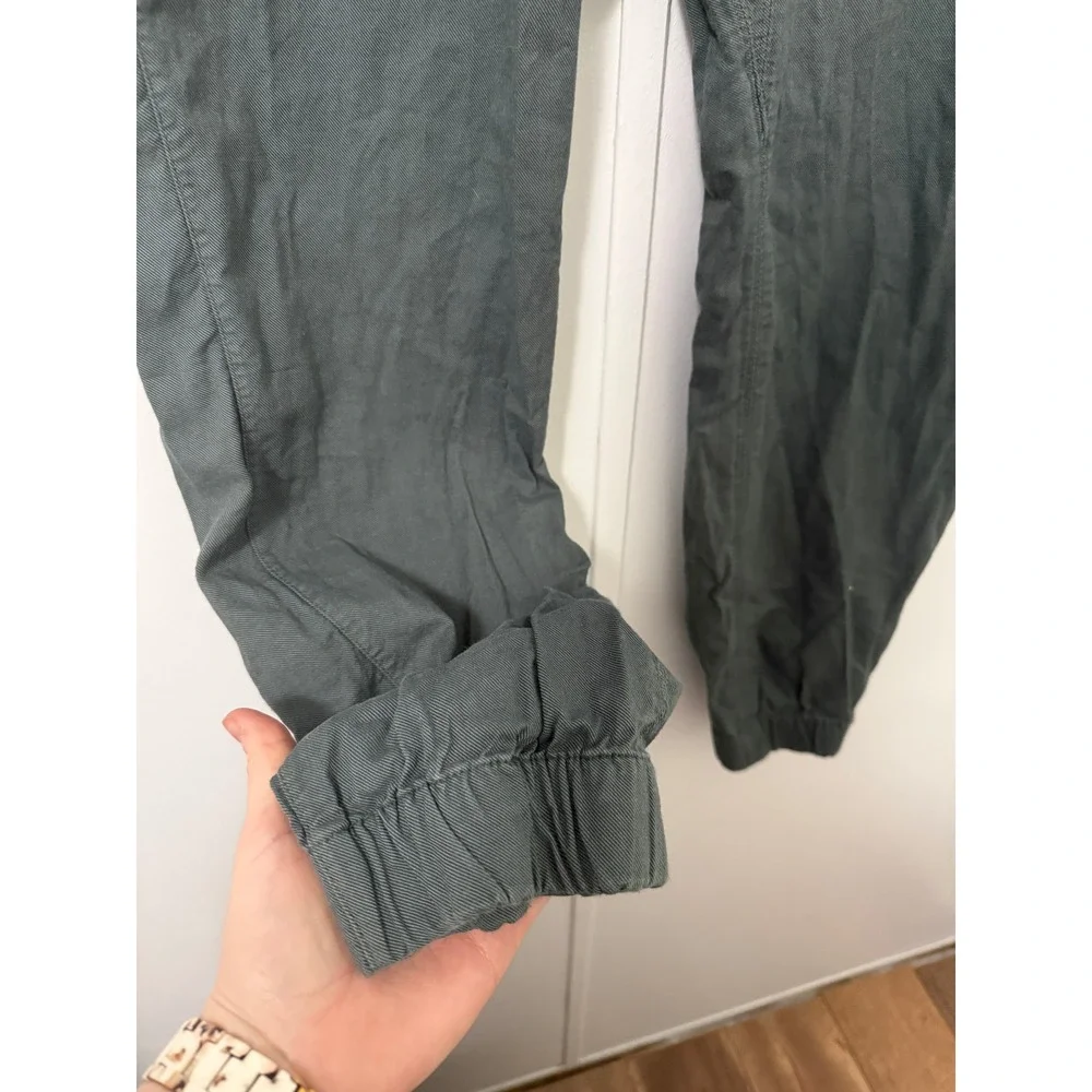Mack Weldon Performance Stretch Joggers Large Green Cotton Spandex Casual Work